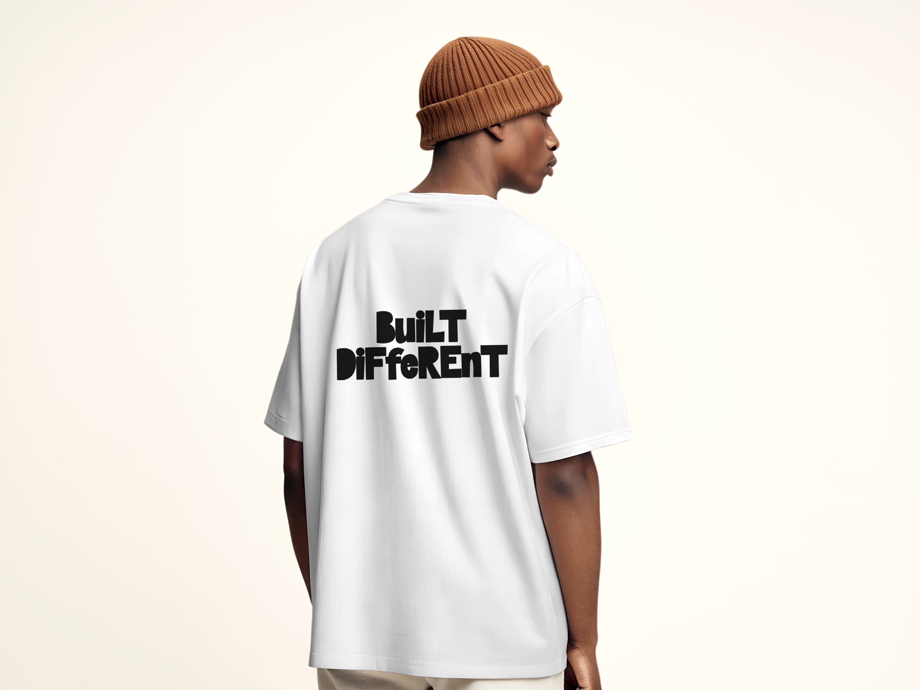 built different shirt — “built different” printed on the back