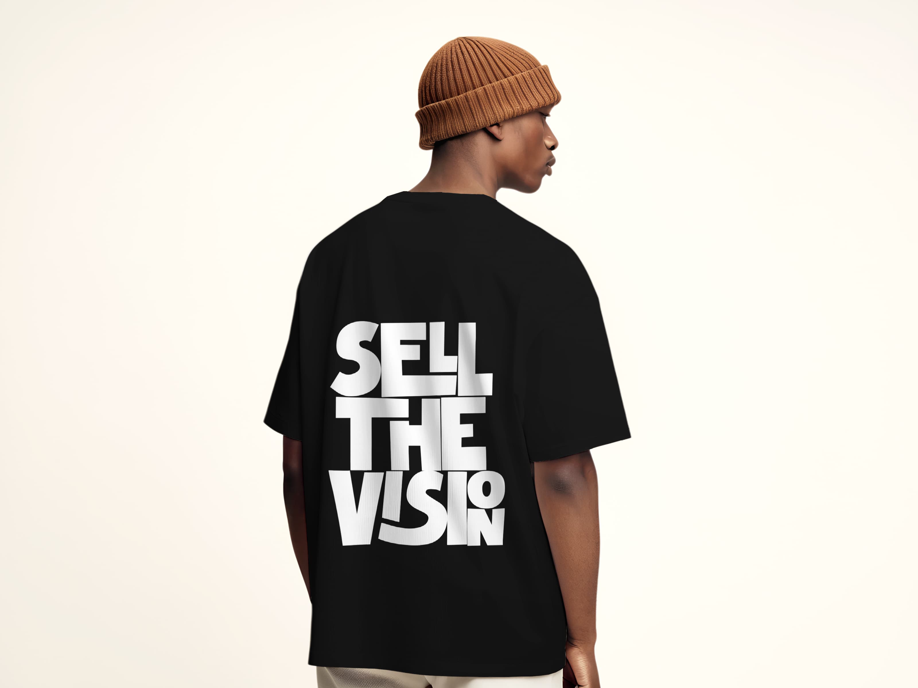 Sell the Vision shirt — “Sell the Vision” printed on the back